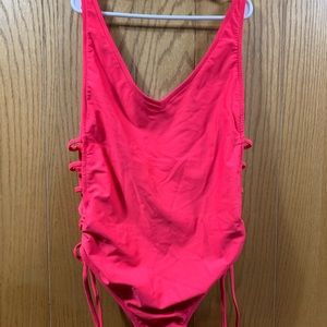 One piece bathing suit